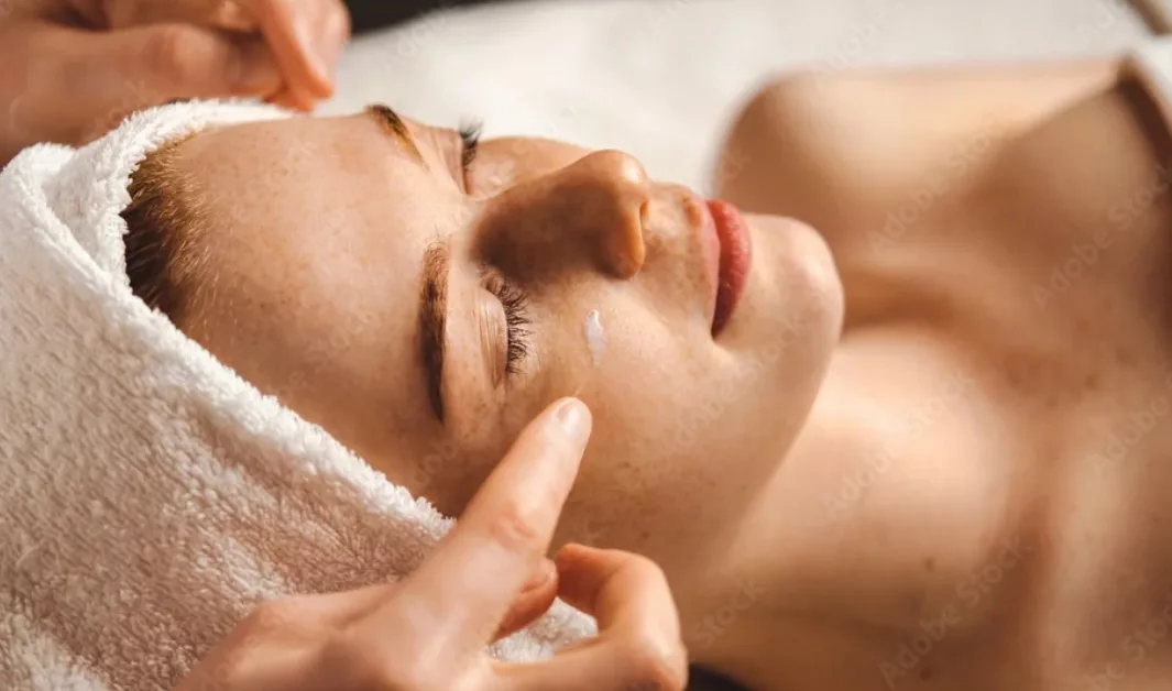 Gentle under eye massage during Lymphatic Eye treatment at Skin Deep Aesthetics in Halifax